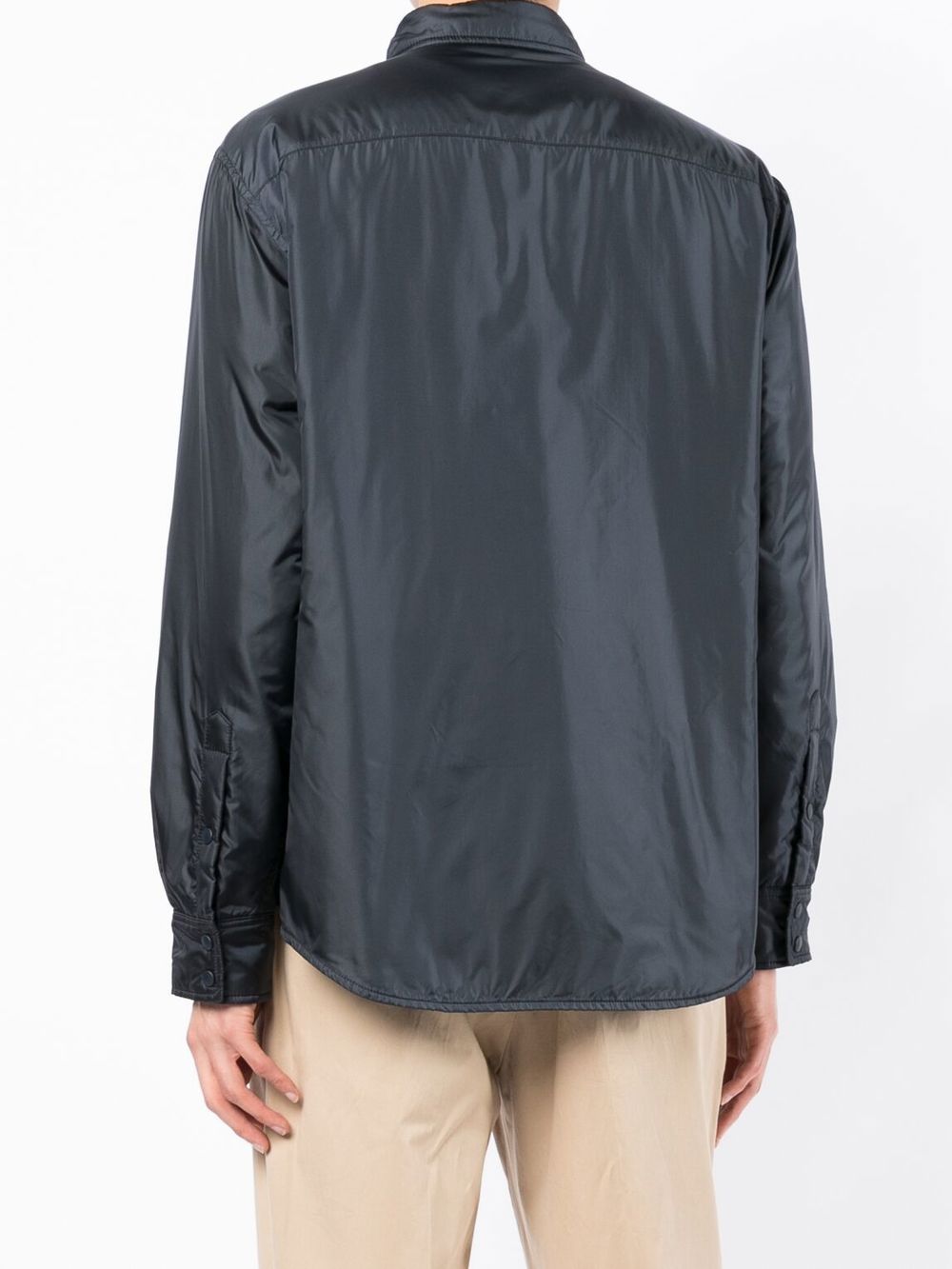 Aspesi Padded Shirt In Blue