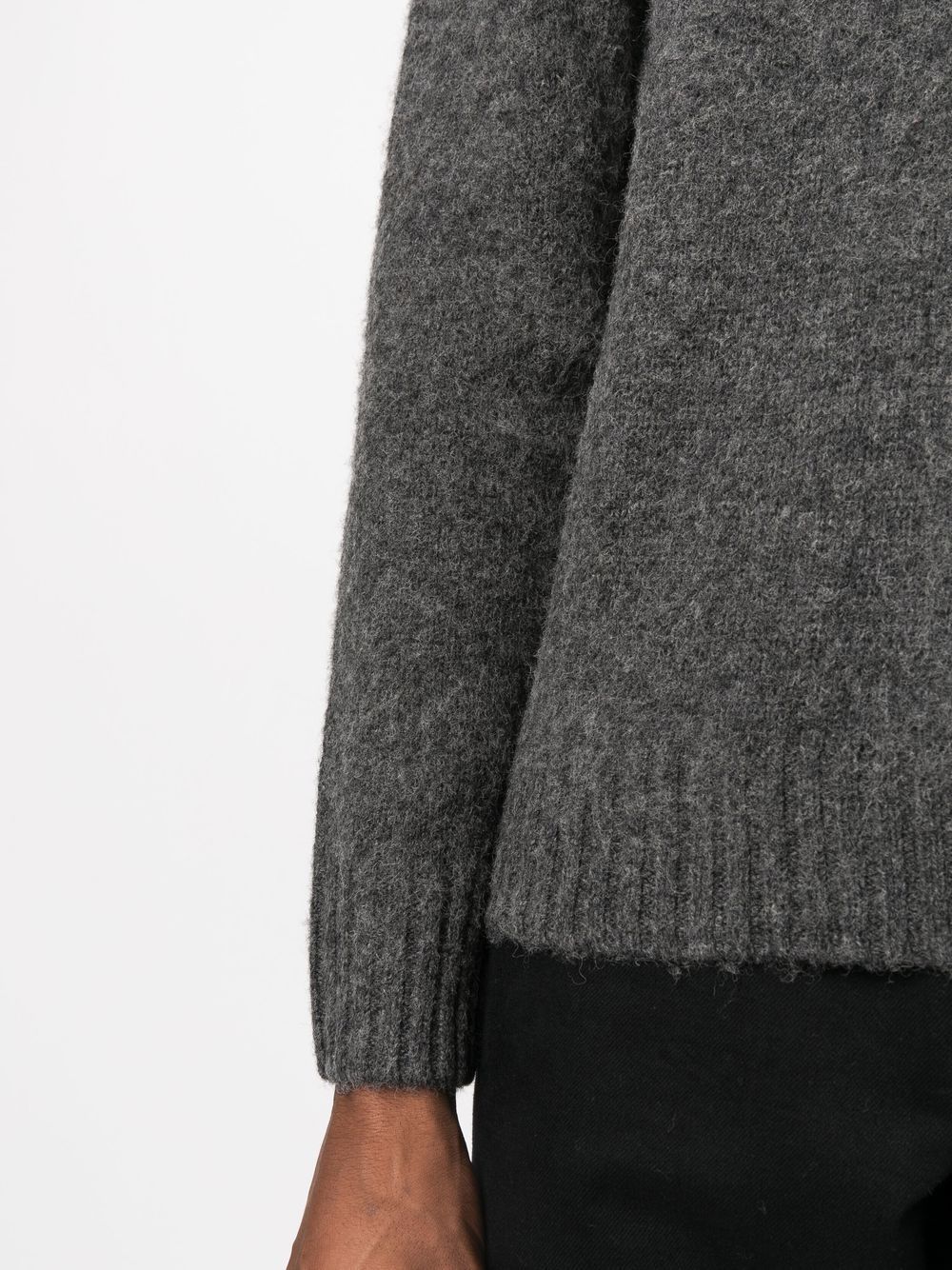 Aspesi Crew Neck Sweater In Gray