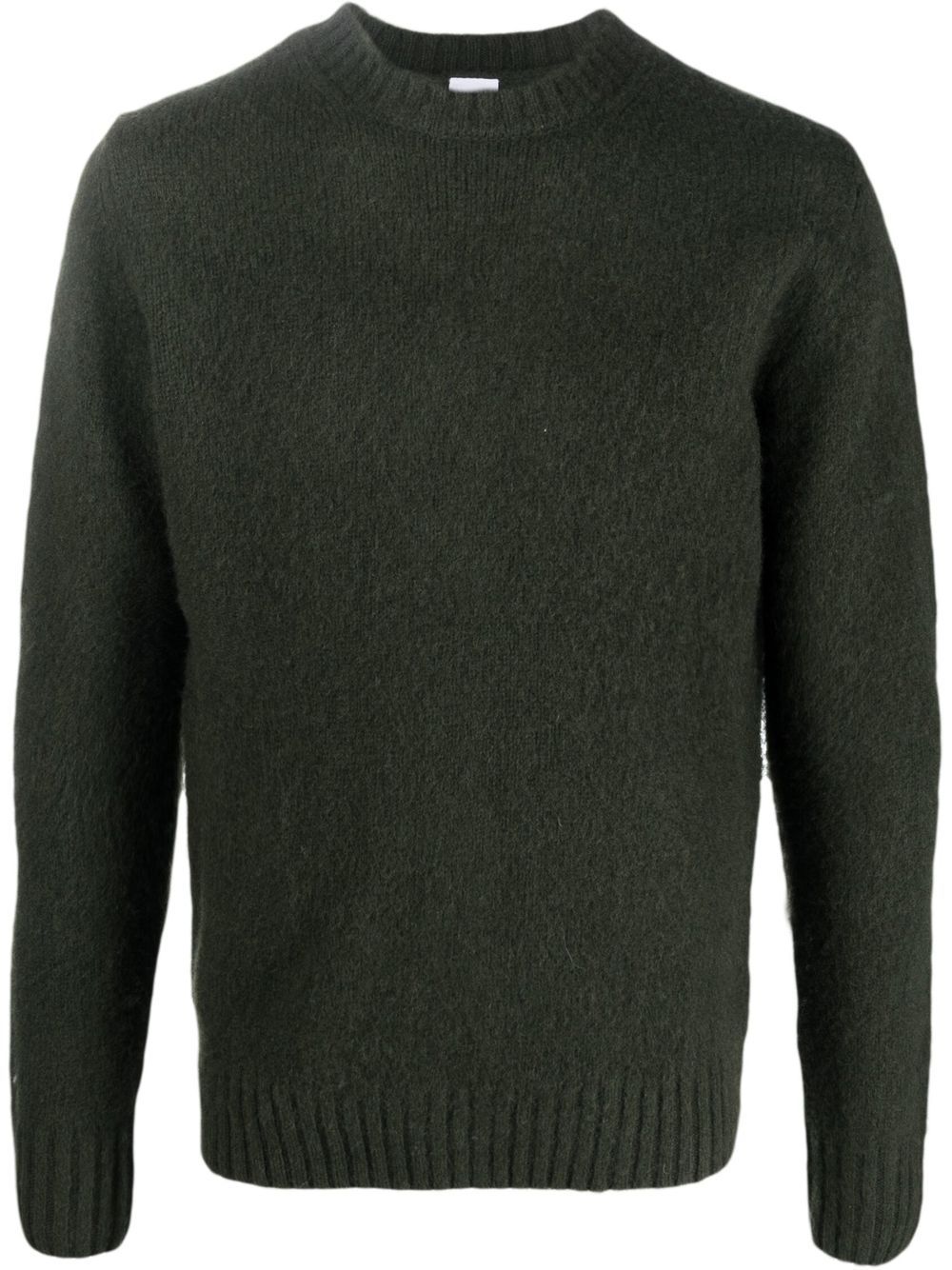 Aspesi Crew Neck Sweater In Green