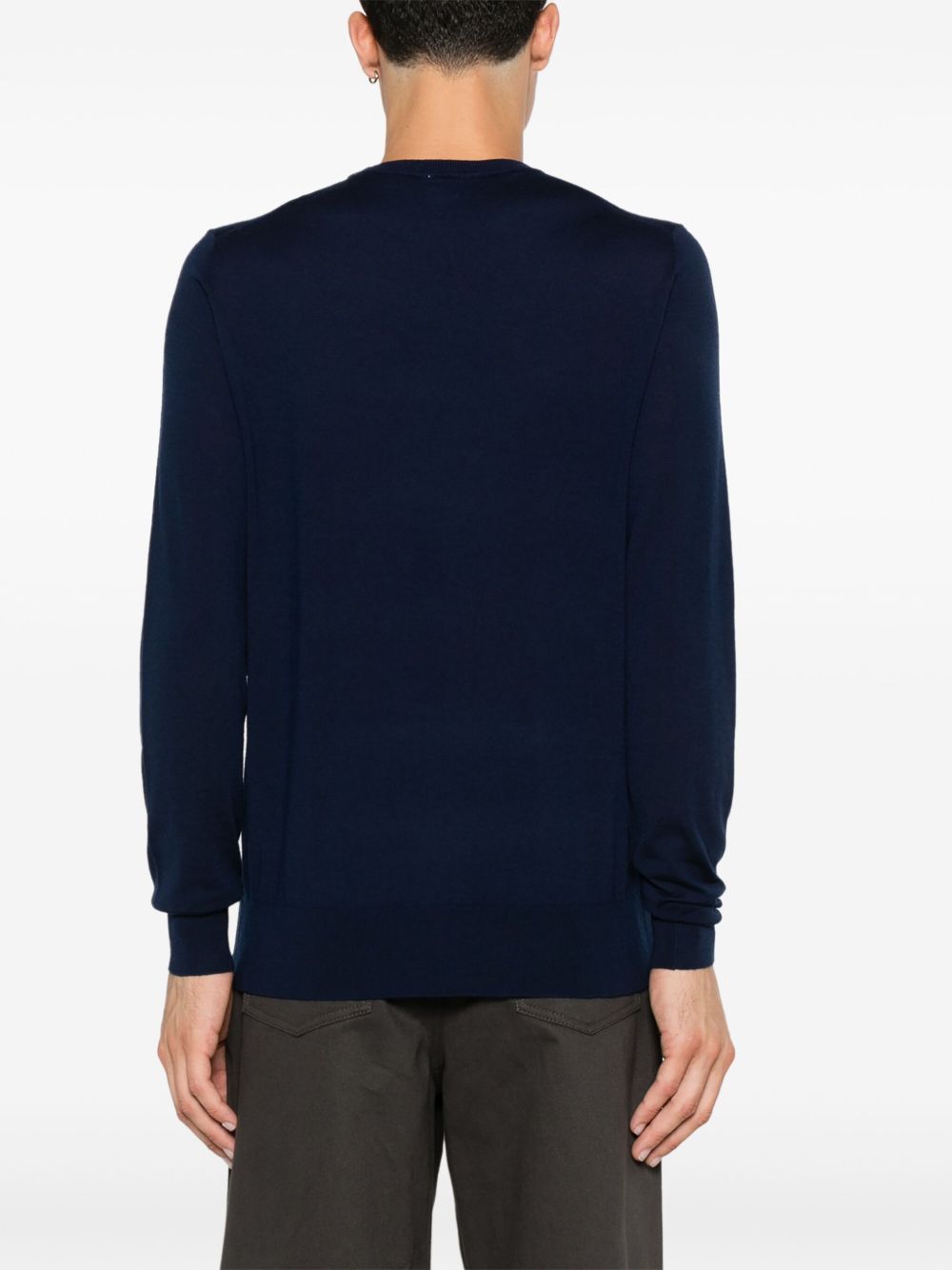Aspesi Mod. M195 Knitwear In Blue