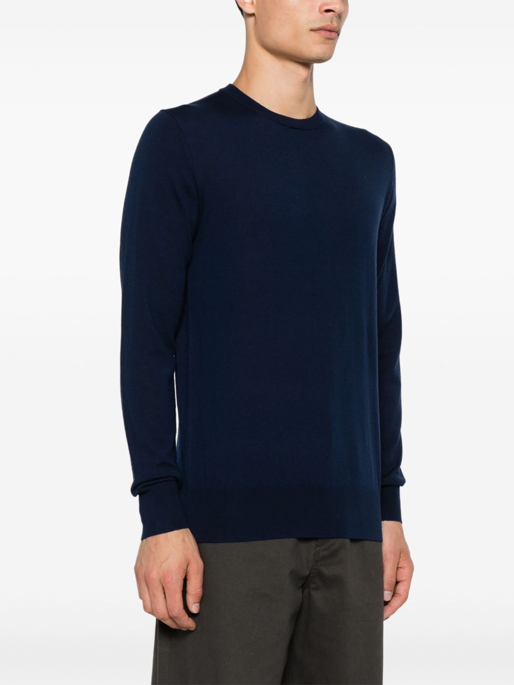 Aspesi Mod. M195 Knitwear In Blue