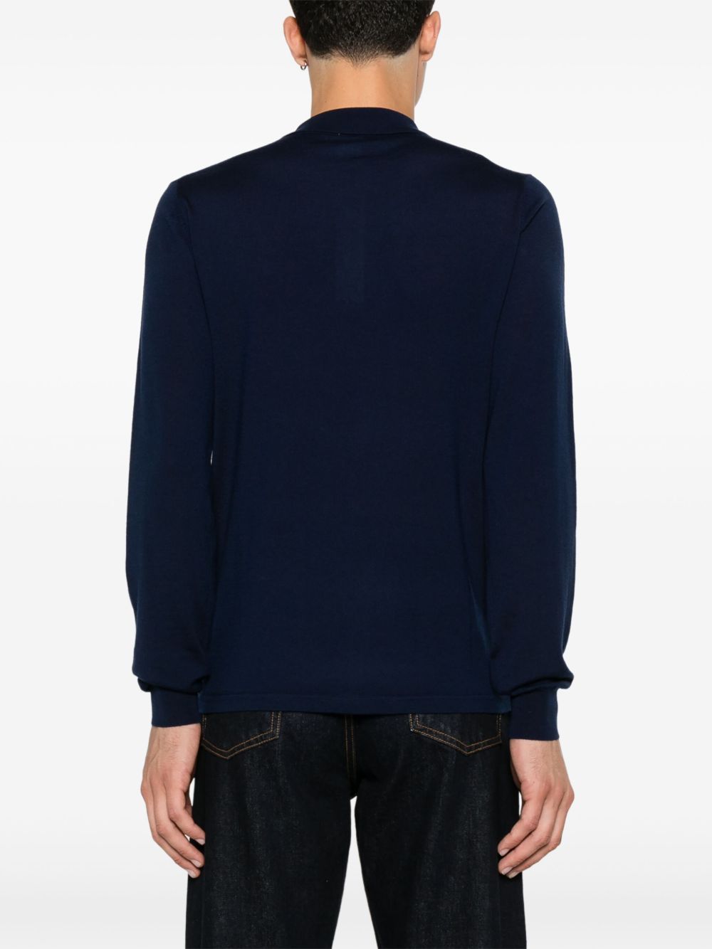 Aspesi Polo Knitwear In Black