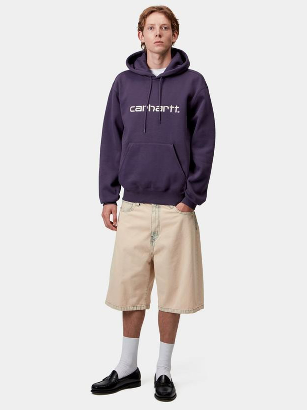 Carhartt Hooded  Sweatshirt In Blue