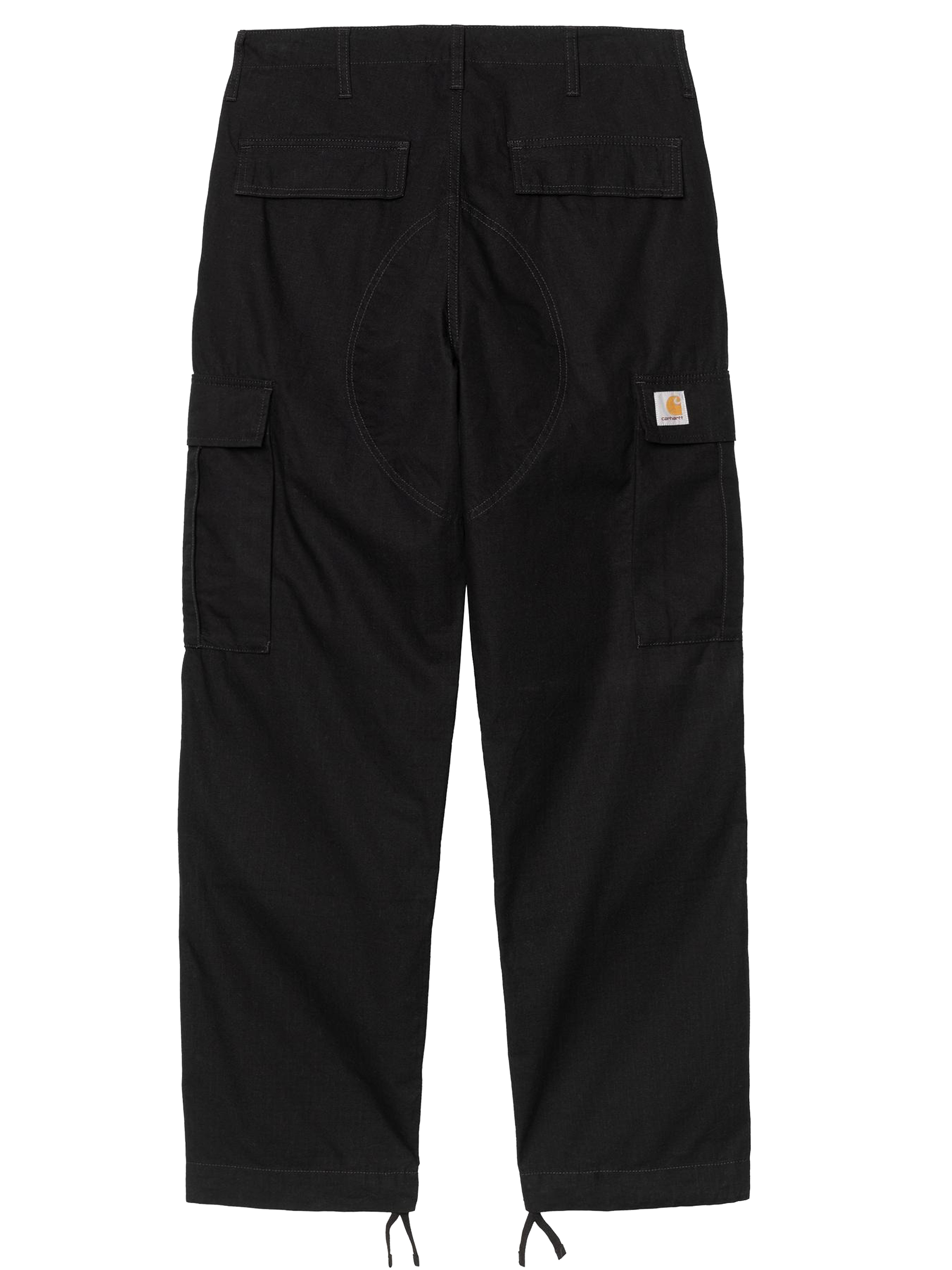 Carhartt Regular Cargo Pants Men Black In Black