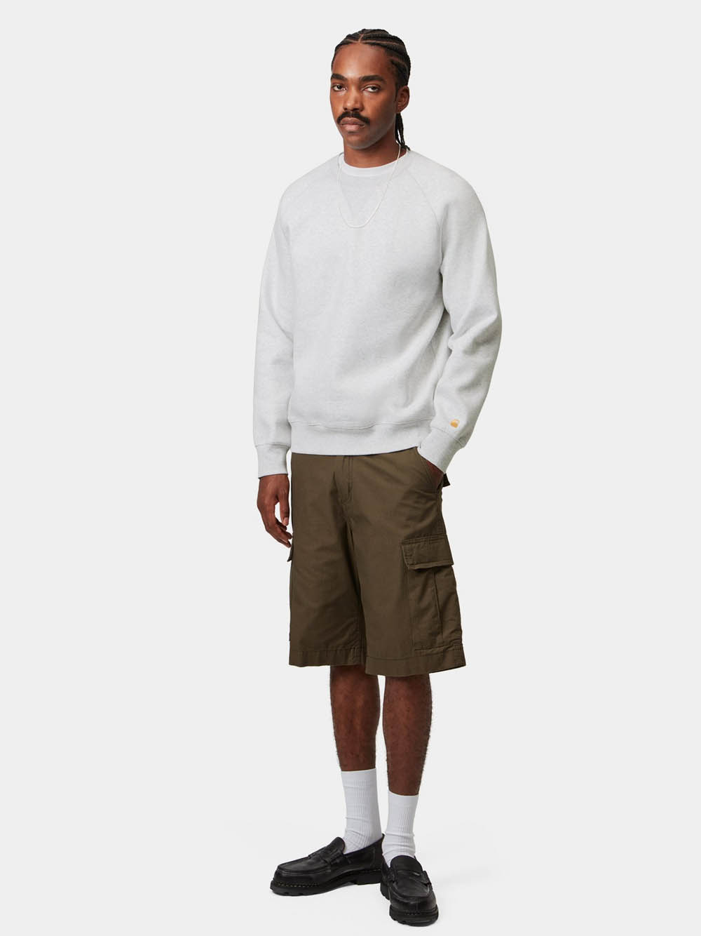 Carhartt Chase Sweatshirt In White