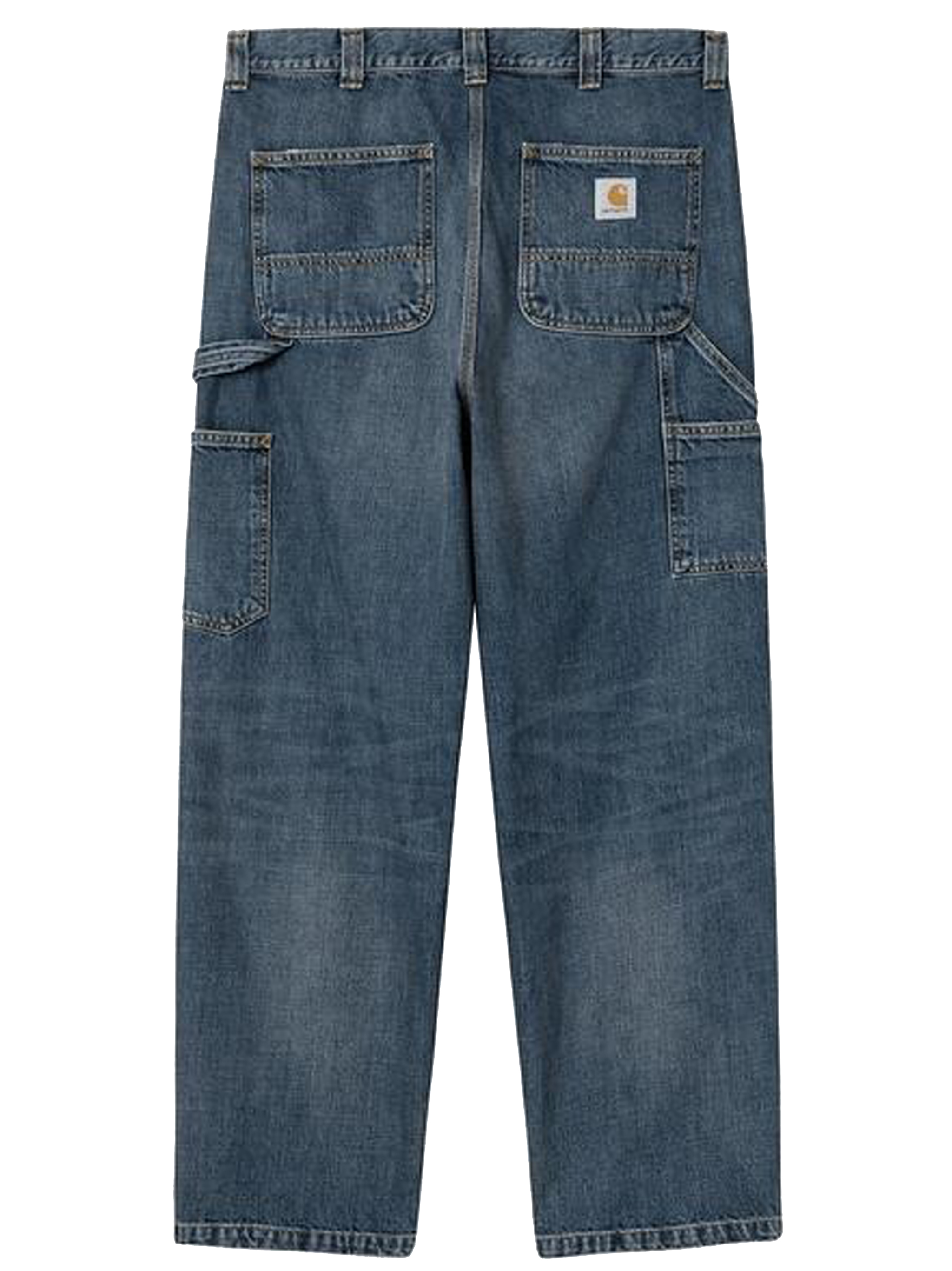 pantaloni og double knee pant uomo blu CARHARTT WIP d —