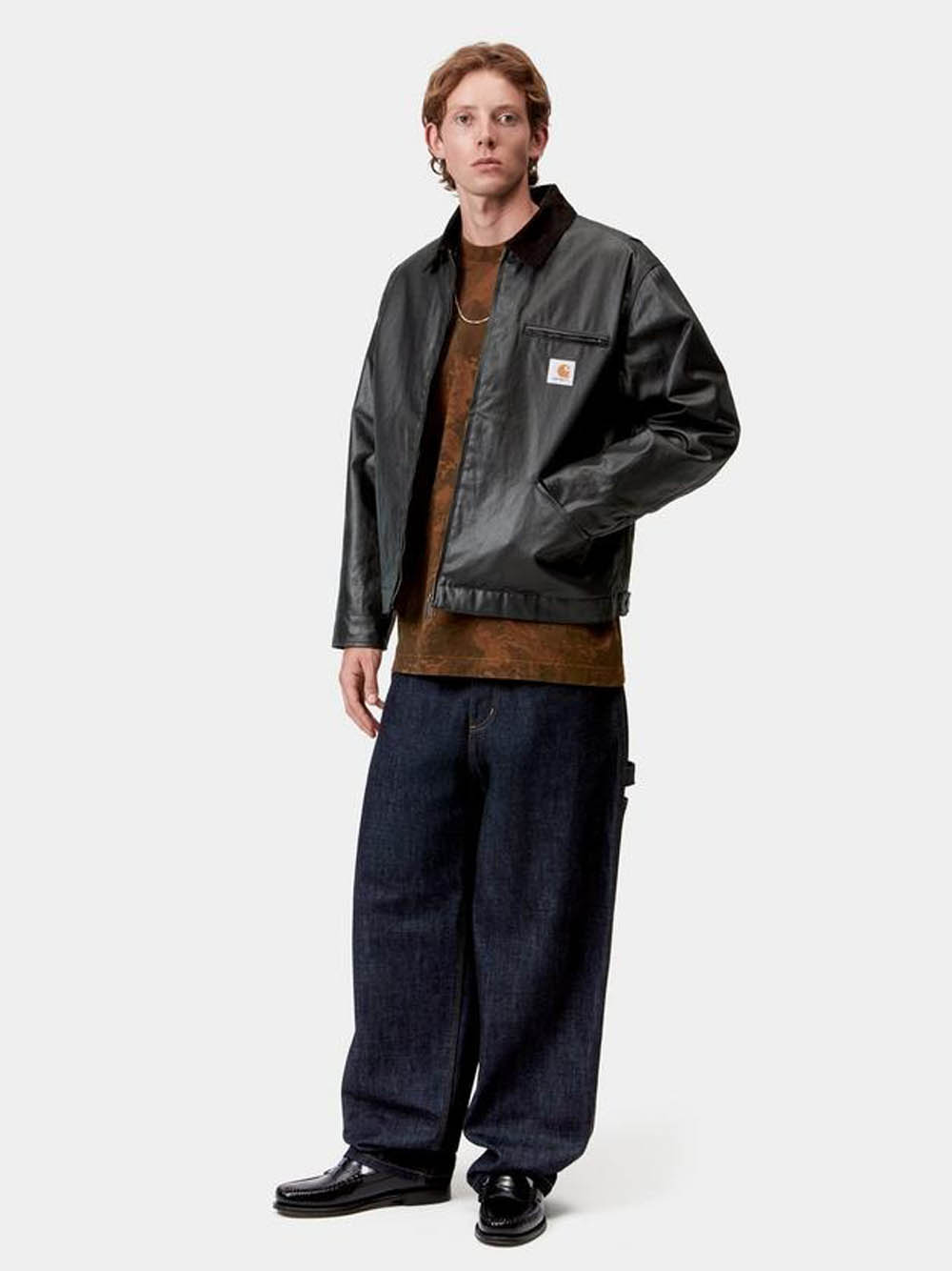 Carhartt Og Dean Jacket In Black