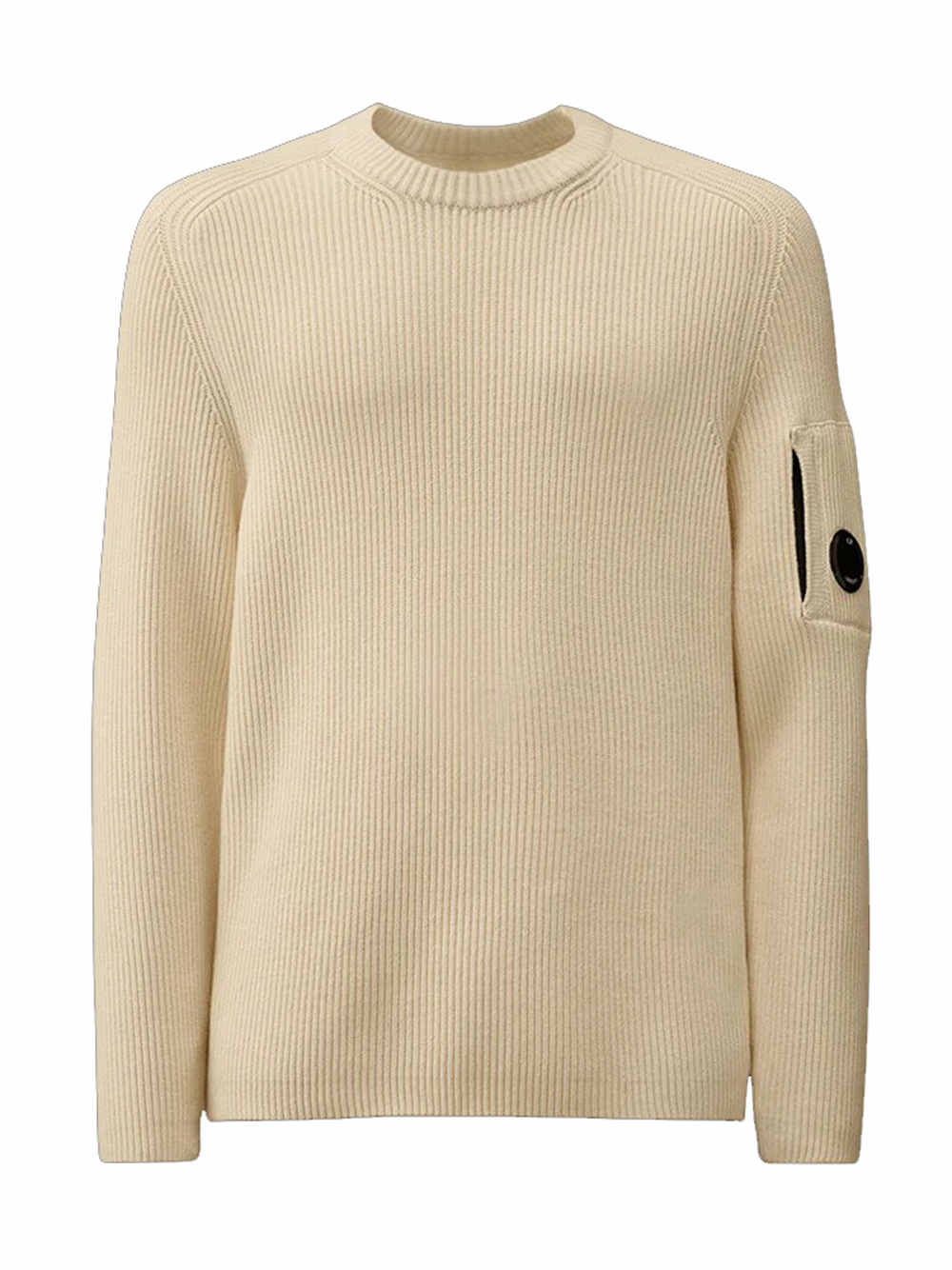 C.p. Company Crewneck Sweater In Neutral