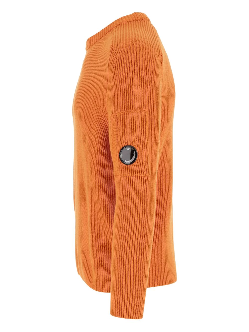 C.p. Company Crewneck Sweater In Orange