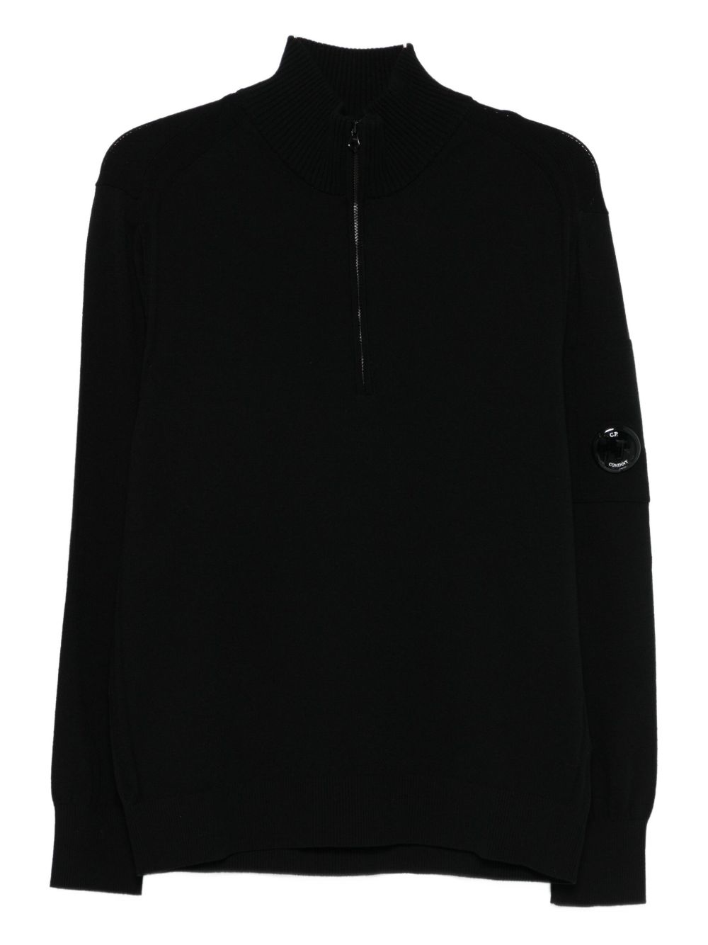 C.p. Company High-necked Sweater In Multi