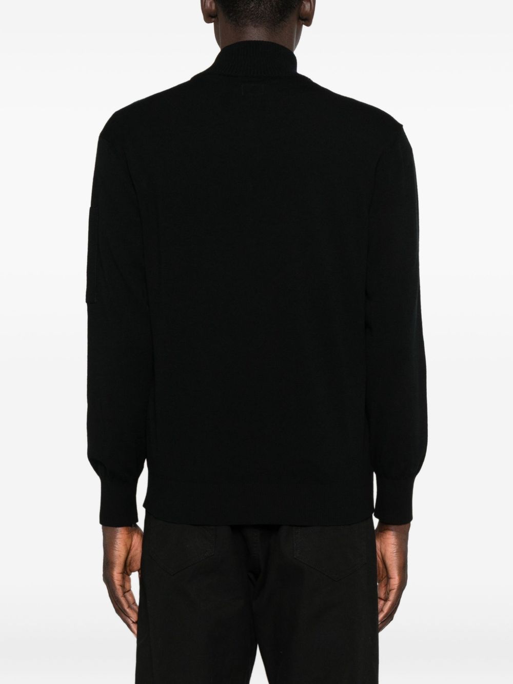 C.p. Company High-necked Sweater In Multi