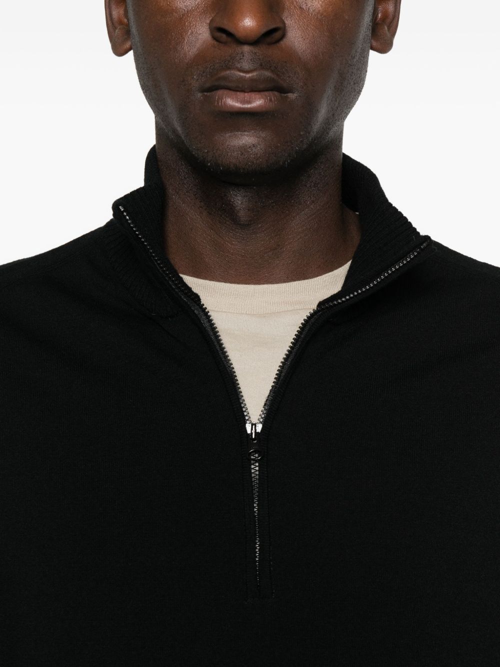 C.p. Company High-necked Sweater In Multi