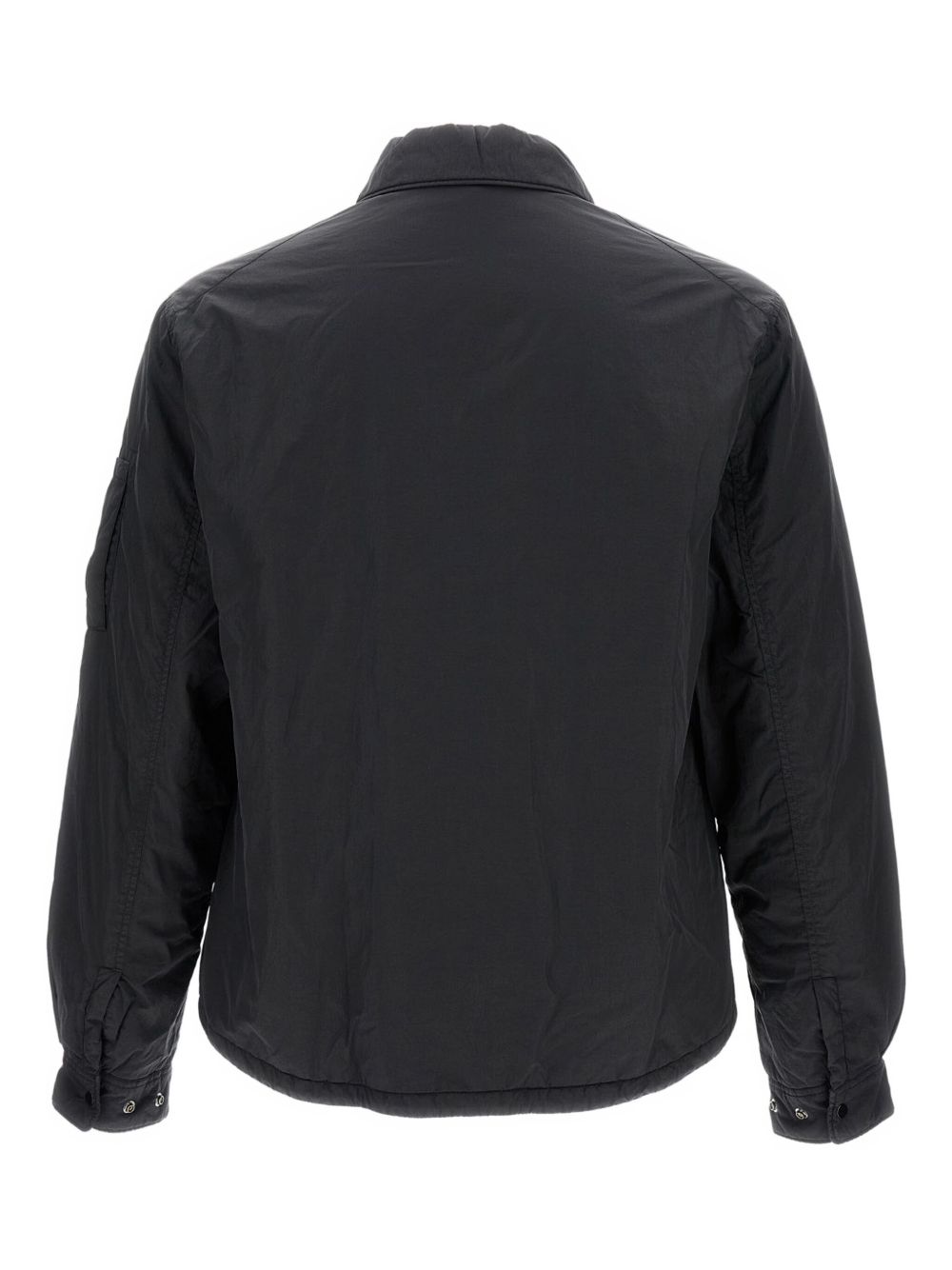 C.p. Company Chrome-r Overshirt In Black