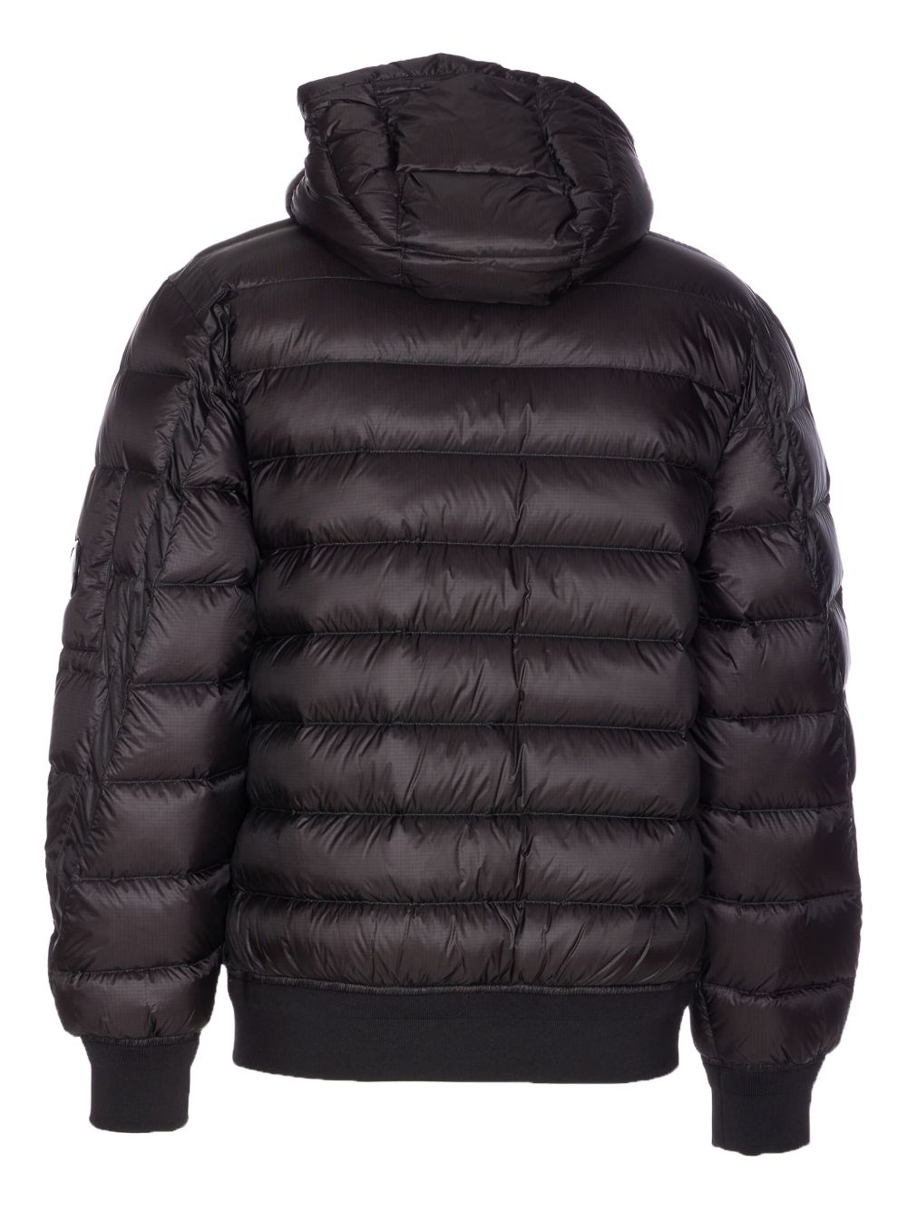 C.p. Company D.d. Shell Hooded Down Jacket In Black
