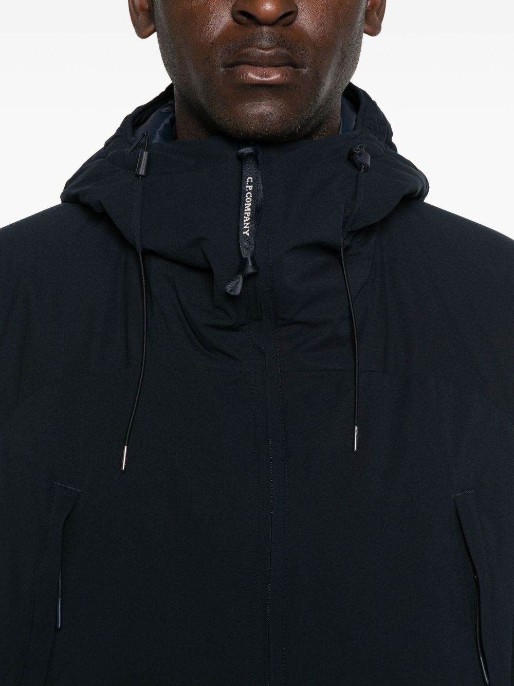 C.p. Company Pro-teck Hooded Padded Jacket In Animal Print