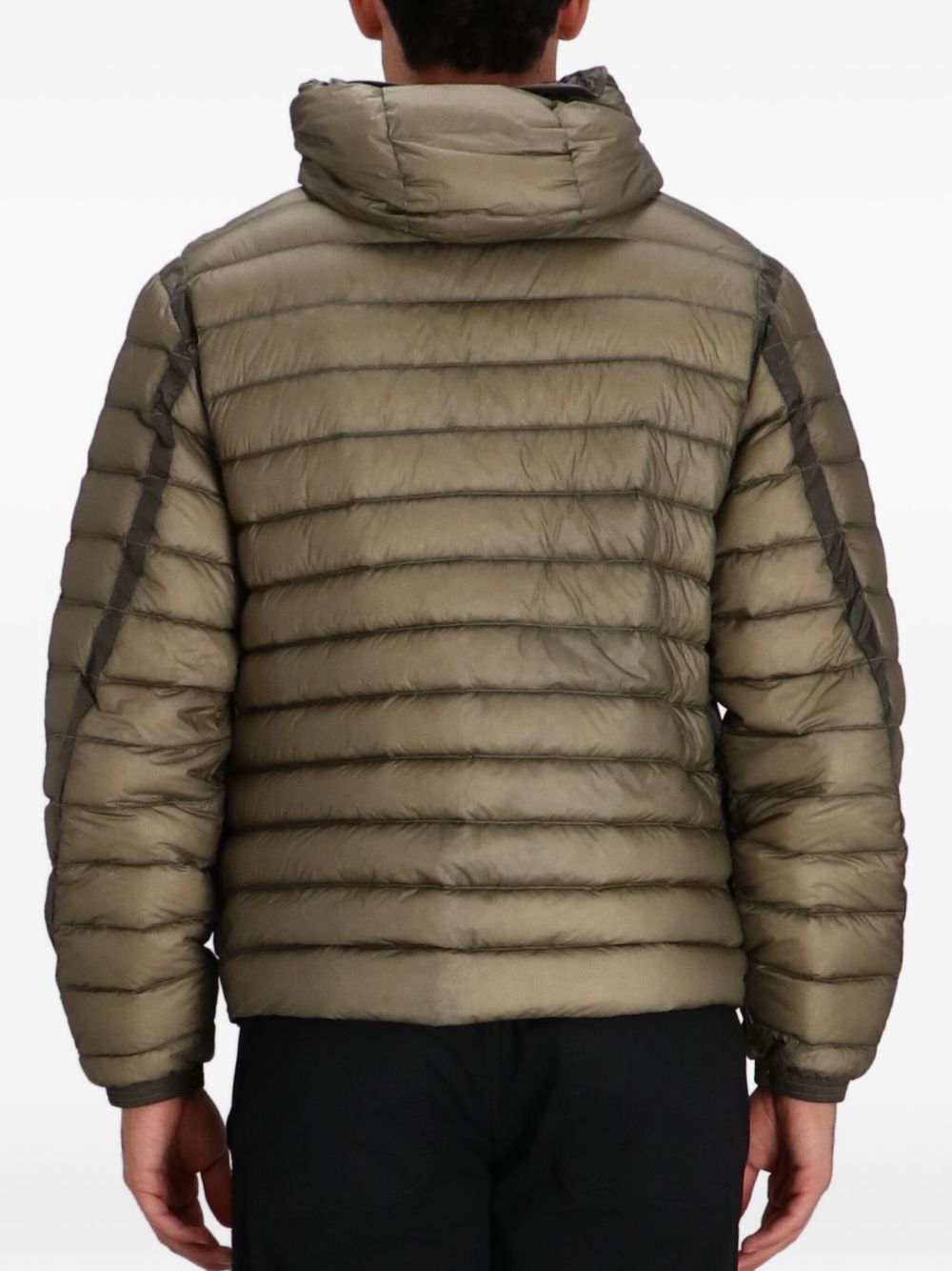 C.p. Company D.d. Shell Google Down Jacket In Green