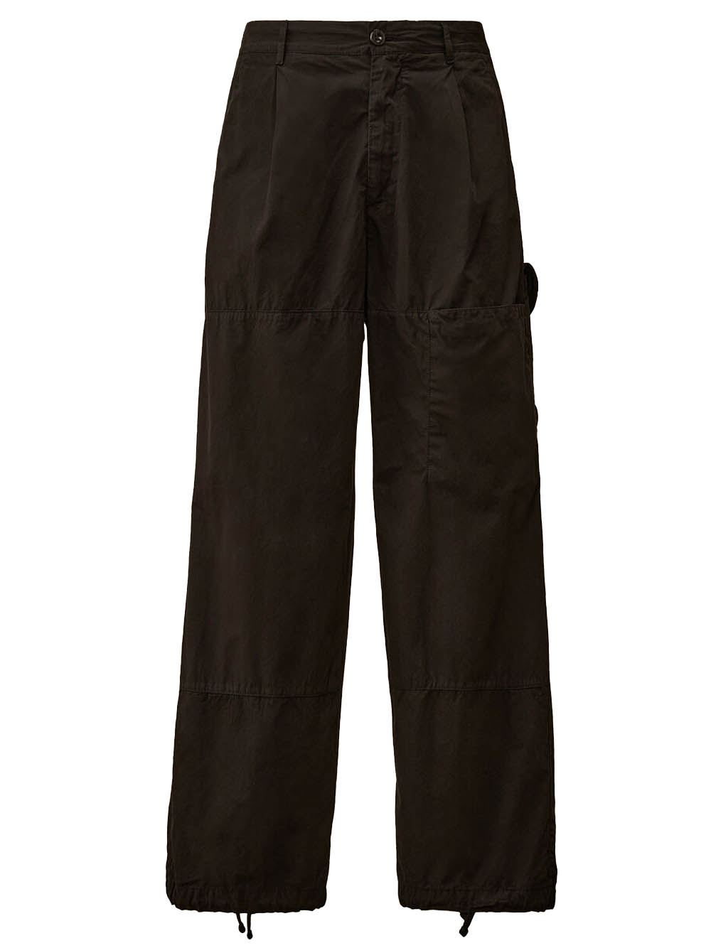 C.p. Company Microreos Boxy Cargo Pants In Brown