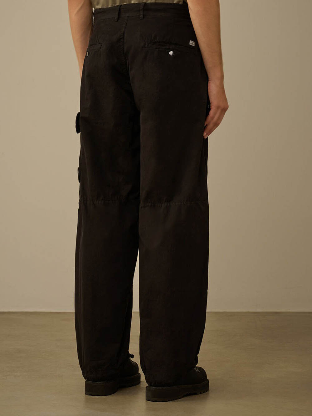 C.p. Company Microreos Boxy Cargo Pants In Brown
