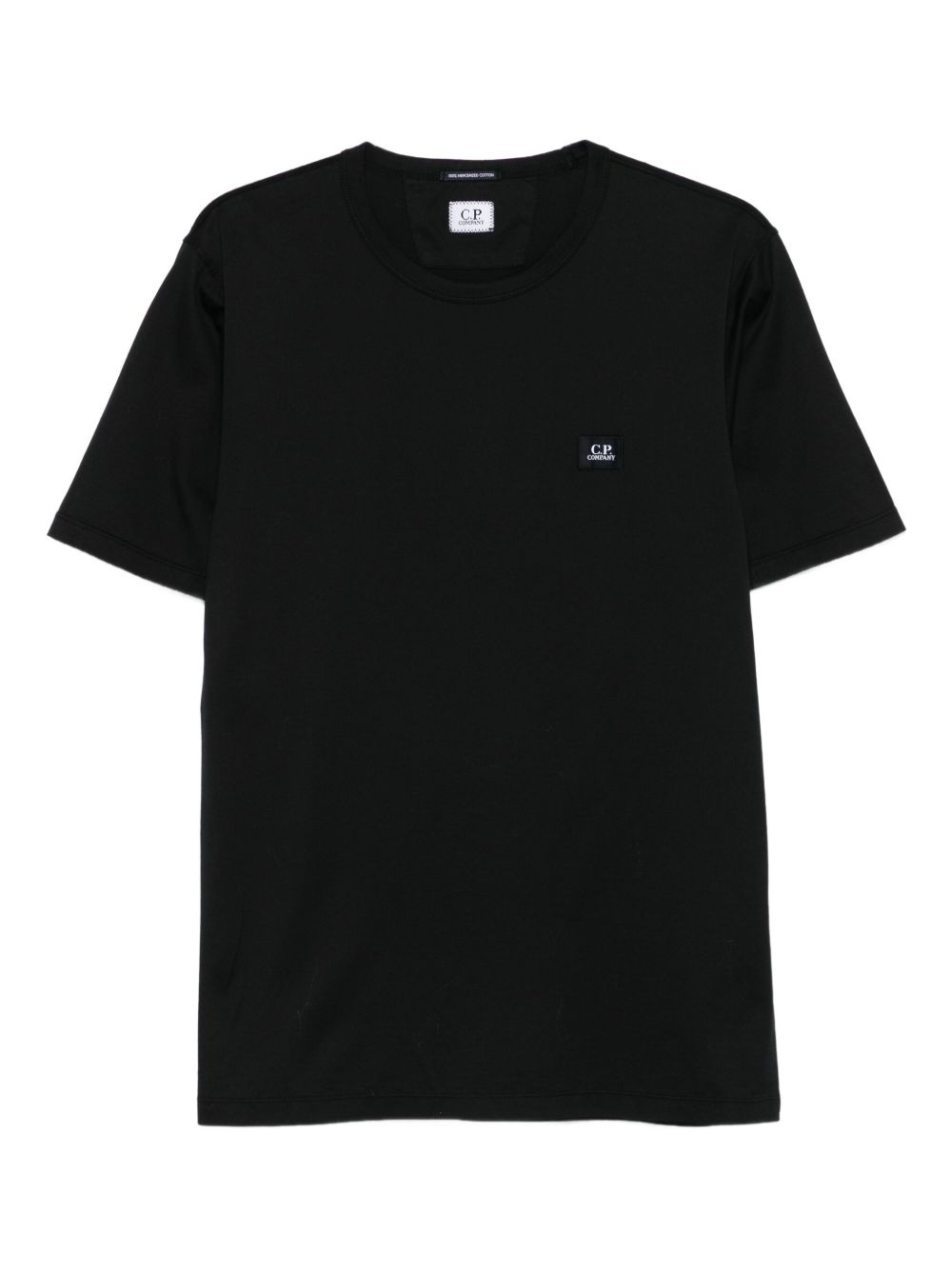 C.p. Company Mercerized Light Jersey T-shirt In Black