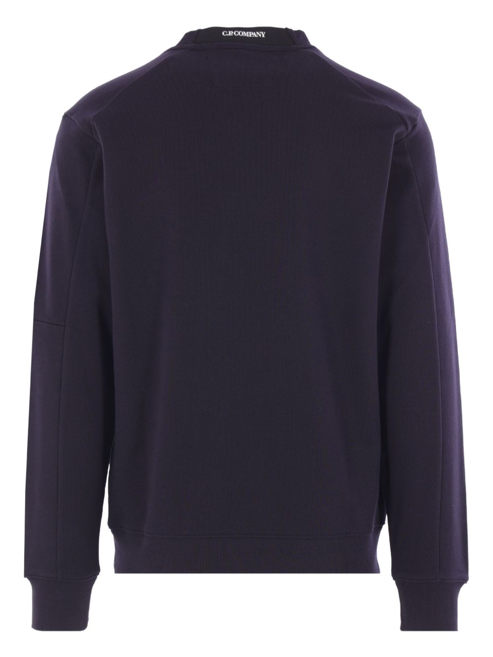 C.p. Company Diagonal Raised Fleece Sweatshirt In Purple