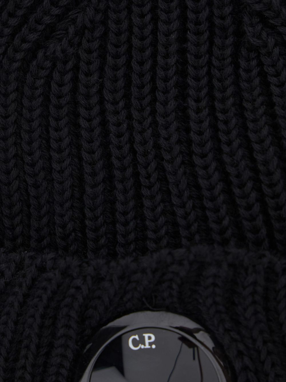 C.p. Company Beanie Hat In Black