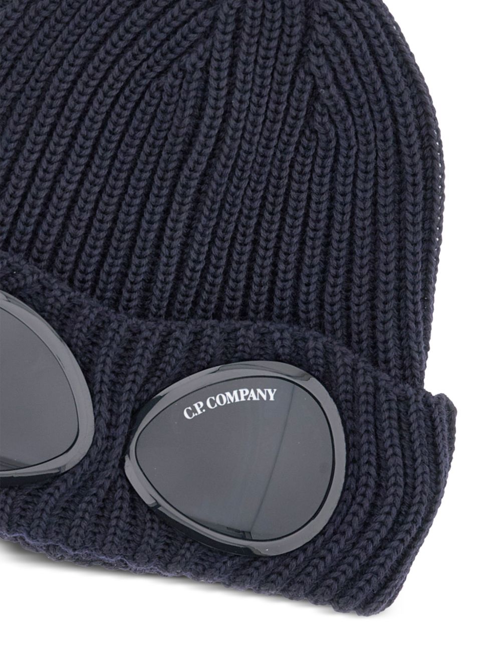 C.p. Company Beanie Hat In Black