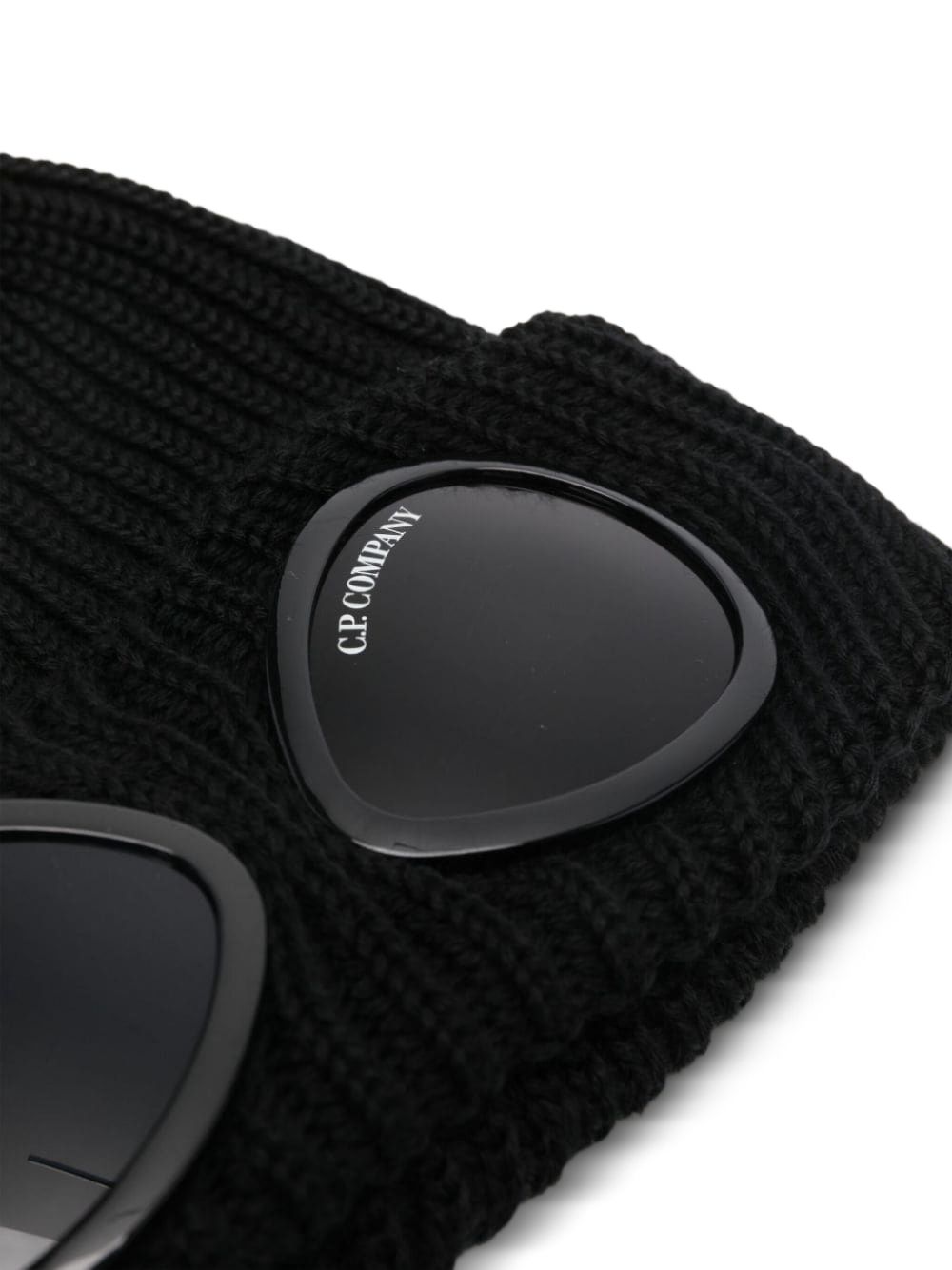 C.p. Company Beanie Hat In Black