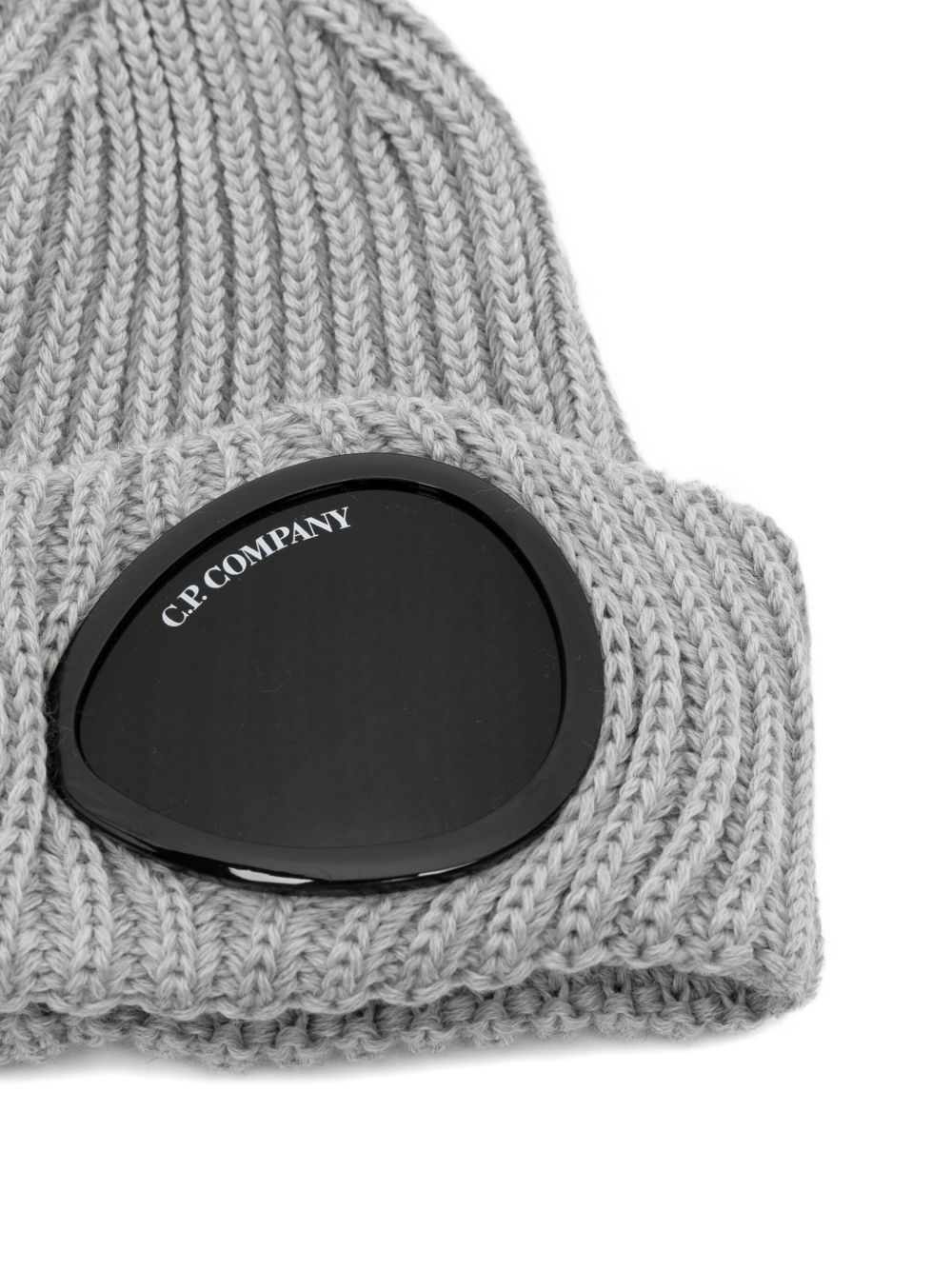 C.p. Company Beanie Hat In Gray