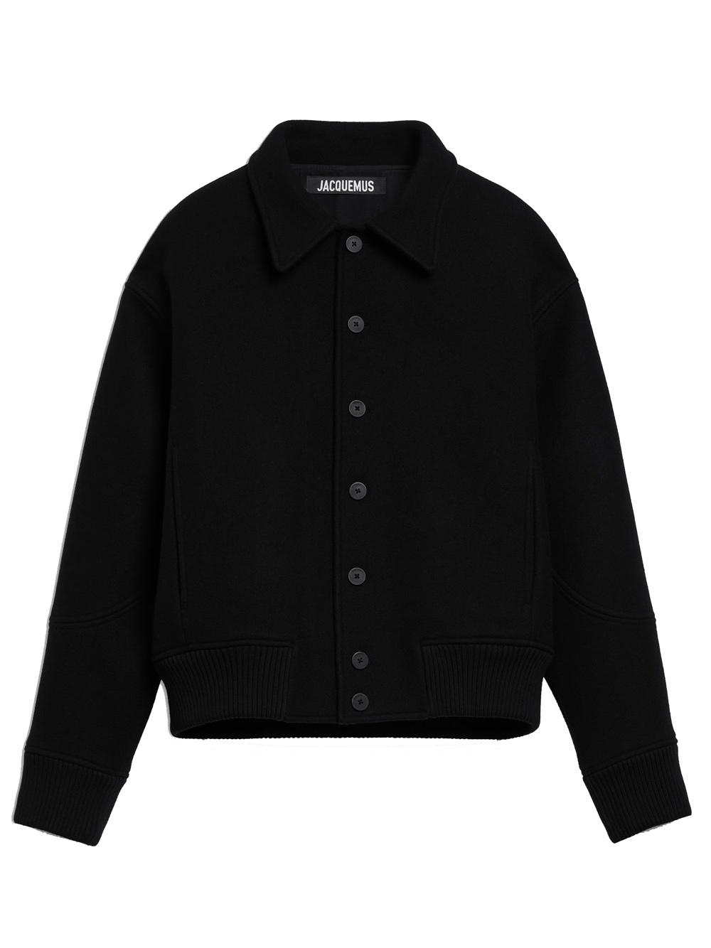 Jacquemus Le Bomber Feltro In Black
