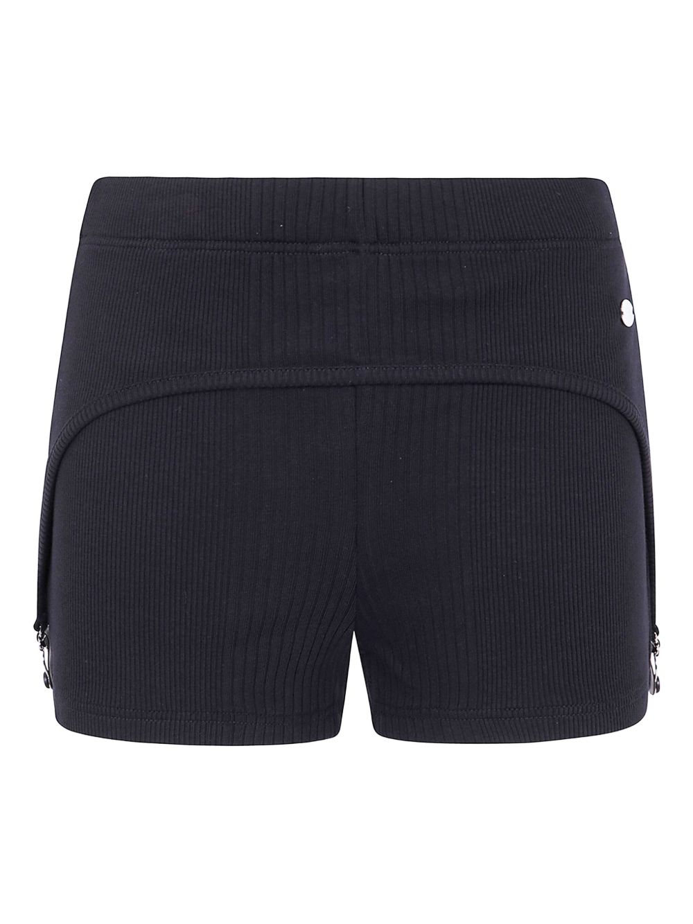 Jean Paul Gaultier The Black Garter Mini-shorts Woman Black