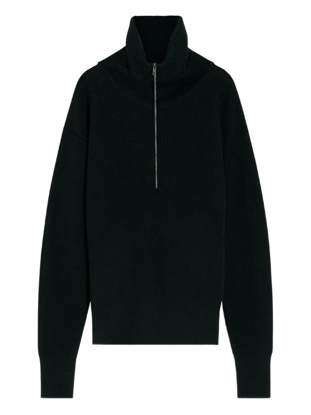Lemaire Half Zio Sweater In Black
