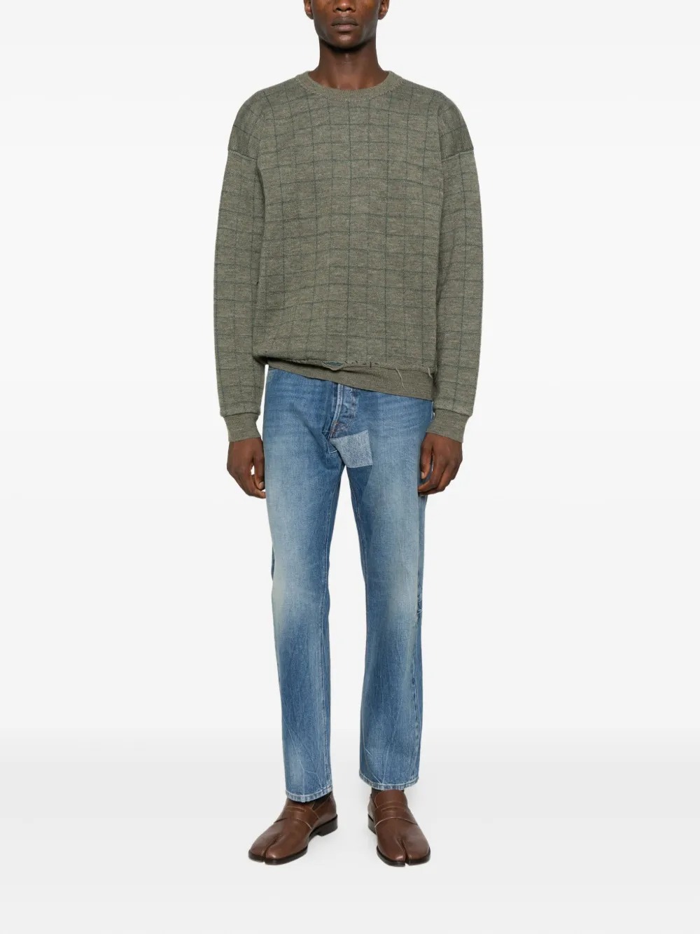Maison Margiela 5 Pocket Jeans In Blue