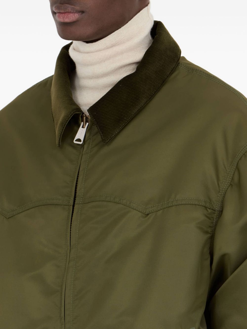 Maison Margiela Kaban Jacket In Green