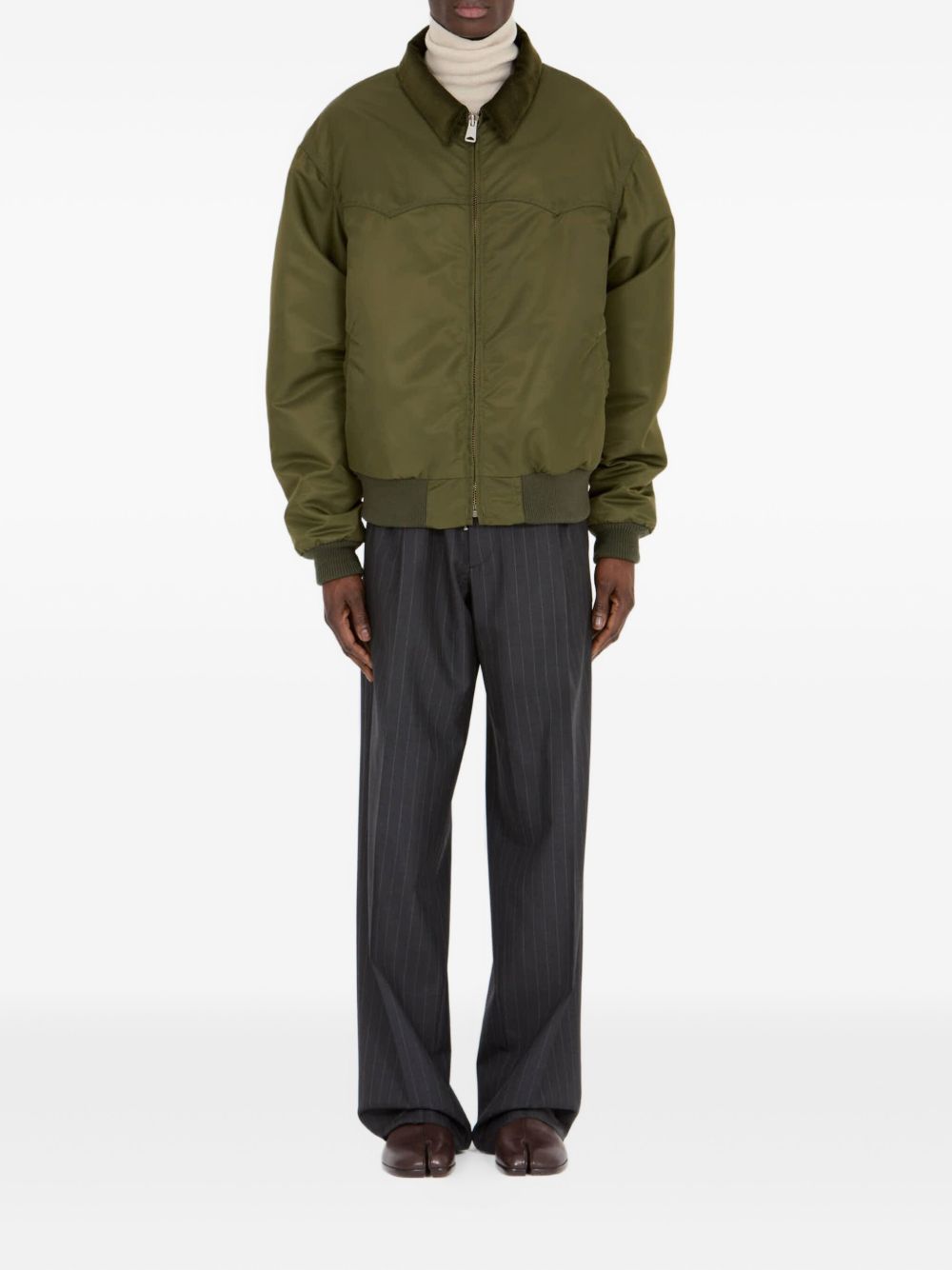 Maison Margiela Kaban Jacket In Green
