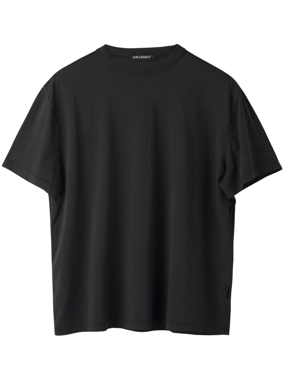 Our Legacy Crewneck T-shirt  Men Black In Black