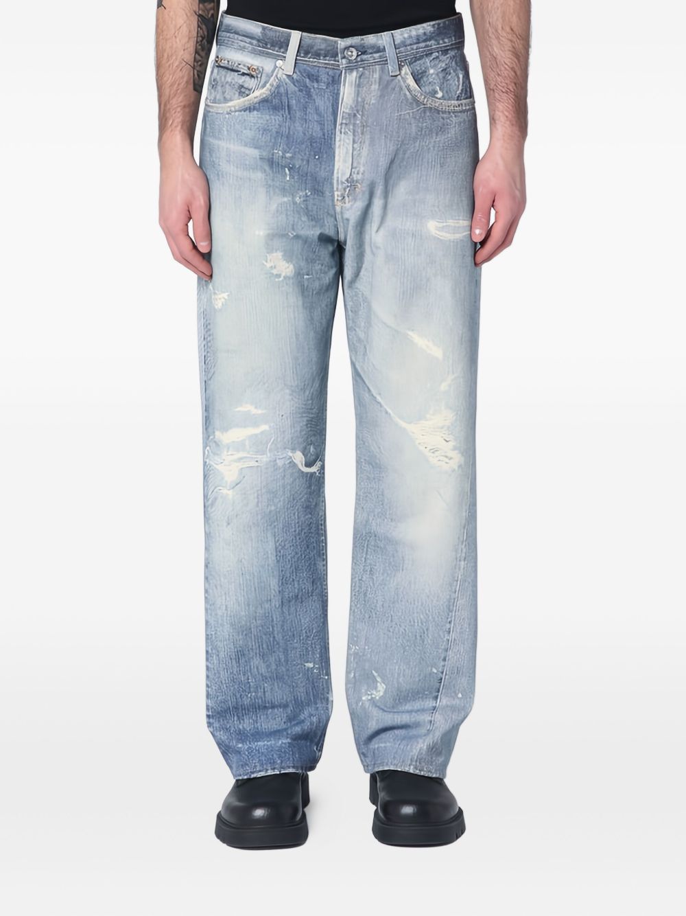 Our Legacy Third Cut Jeans In Blue