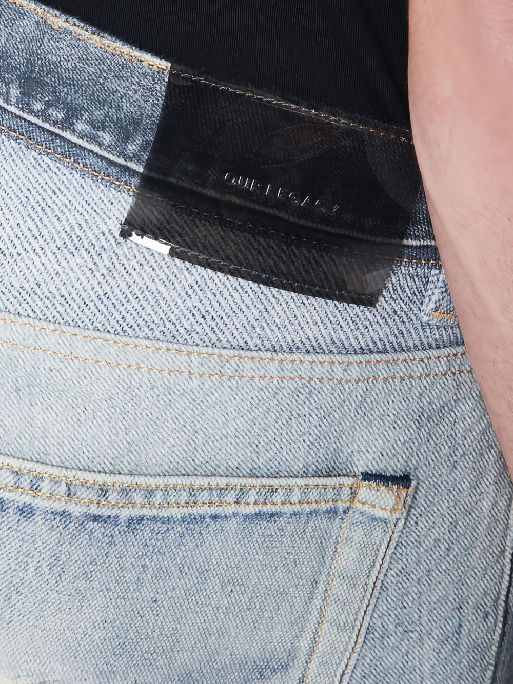 Our Legacy Third Cut Jeans In Blue