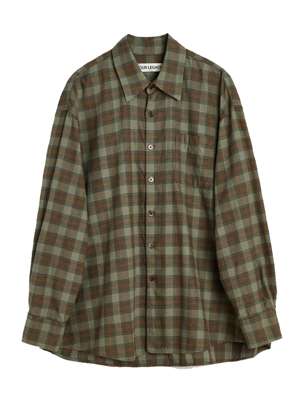 Our Legacy Borrowed Shirt In Burgundy