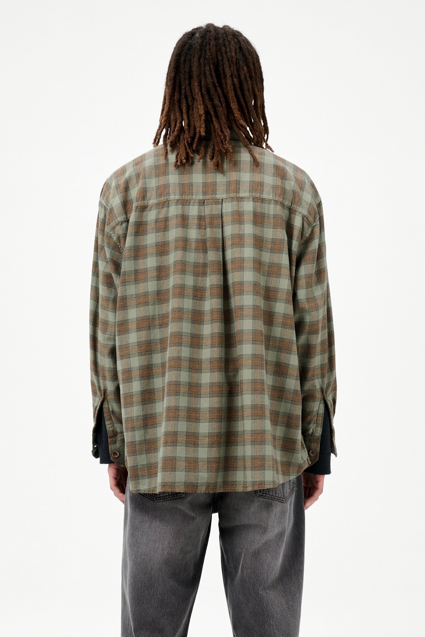 Our Legacy Borrowed Shirt In Burgundy