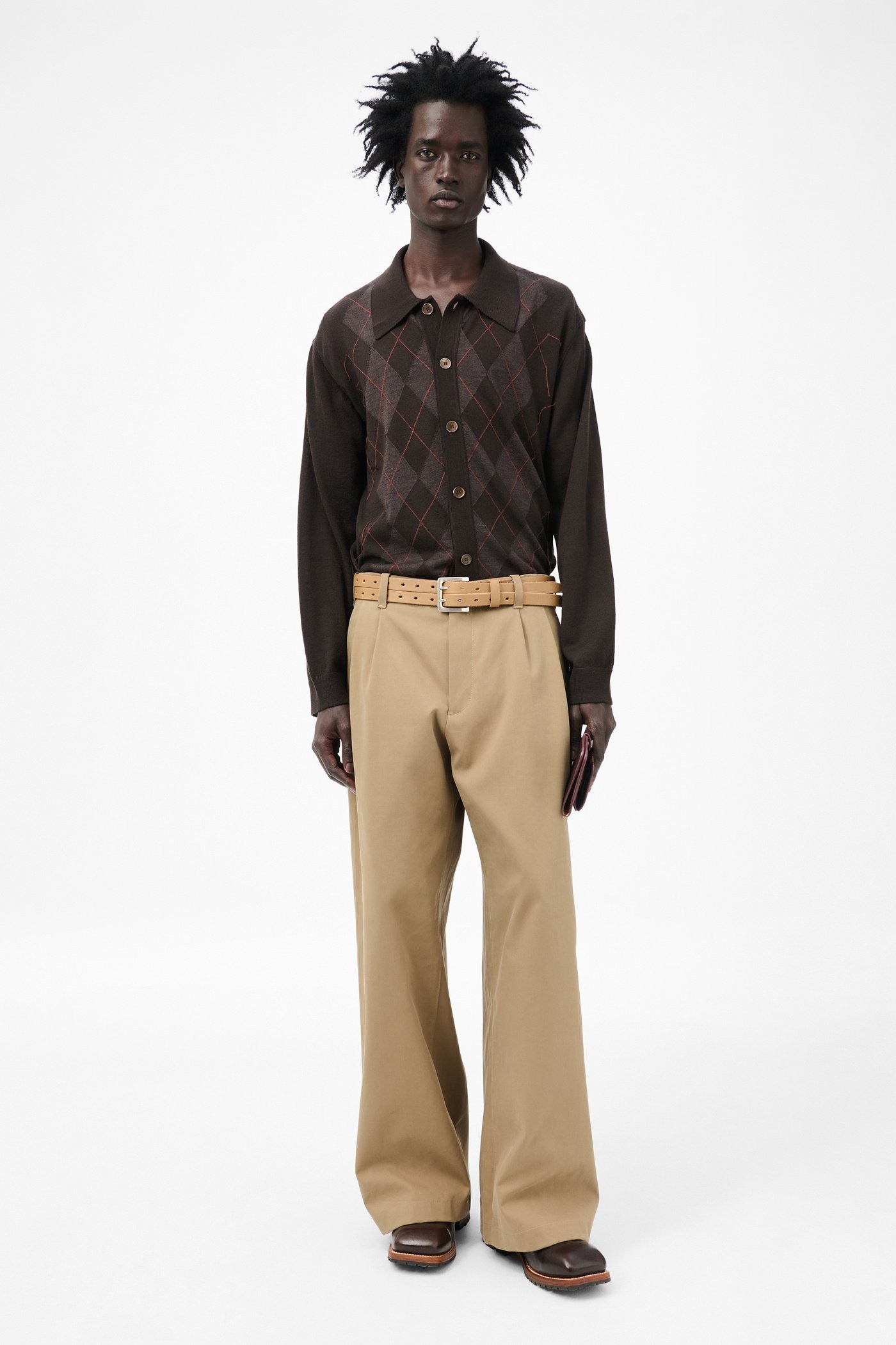 Our Legacy Bridge Chino Pants In Brown