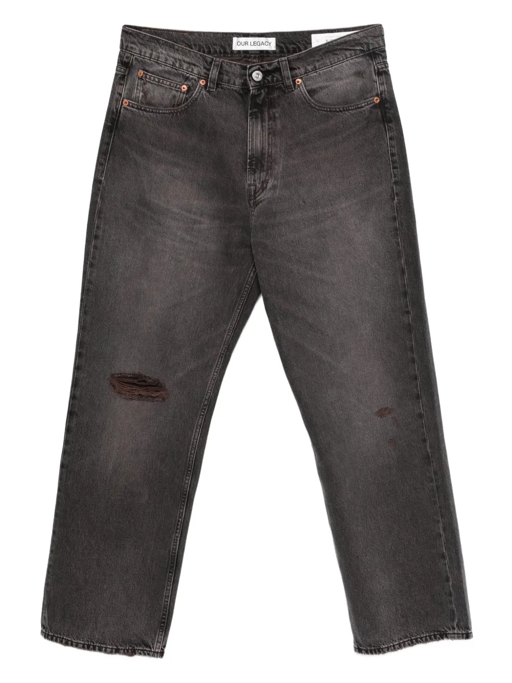 Our Legacy Third Cut Jeans In Gray