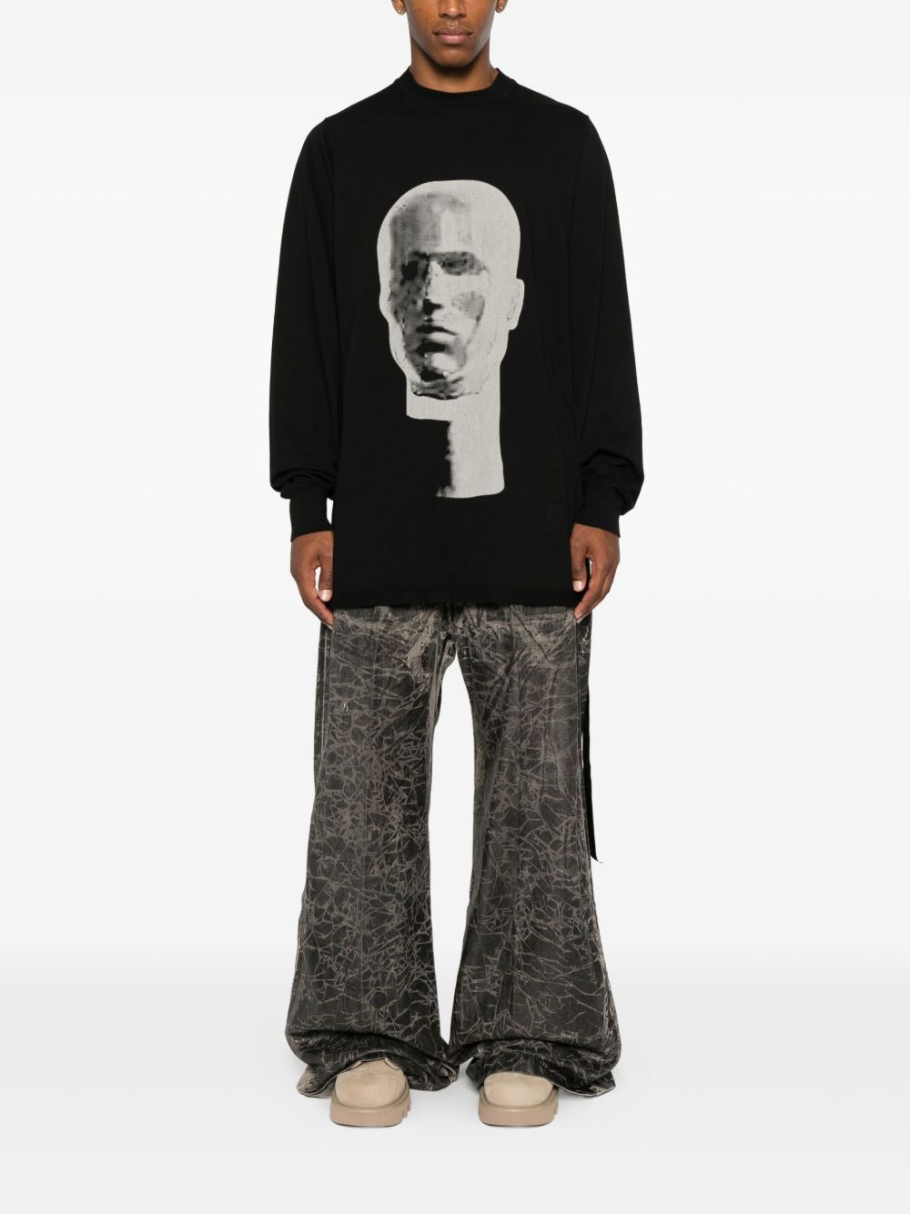 Rick Owens Drkshdw Jumbo Sl T In Multi
