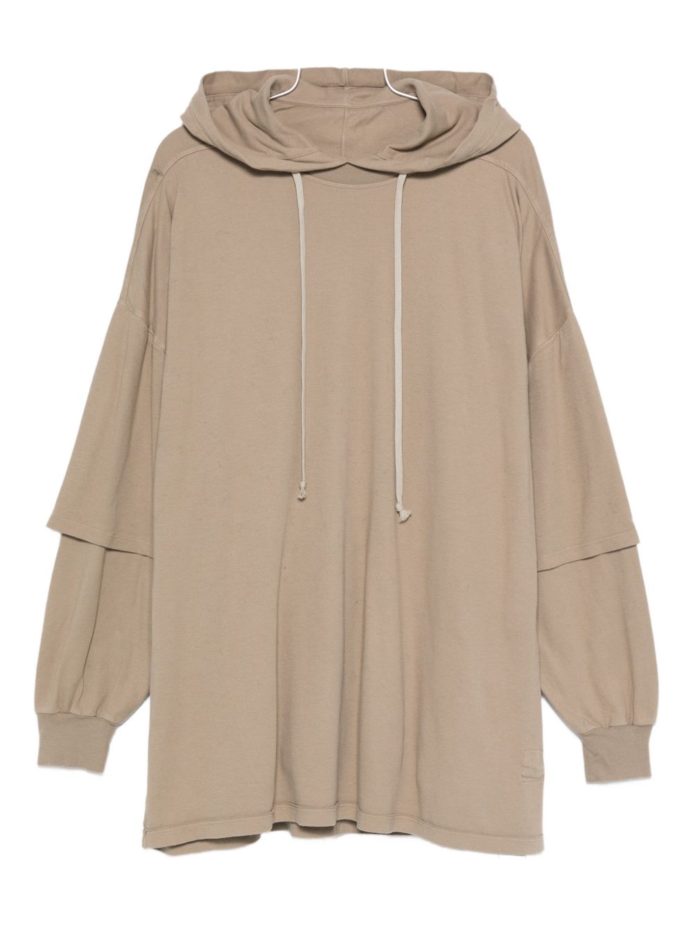 Rick Owens Drkshdw Tommy Hustler Hoodie In Animal Print