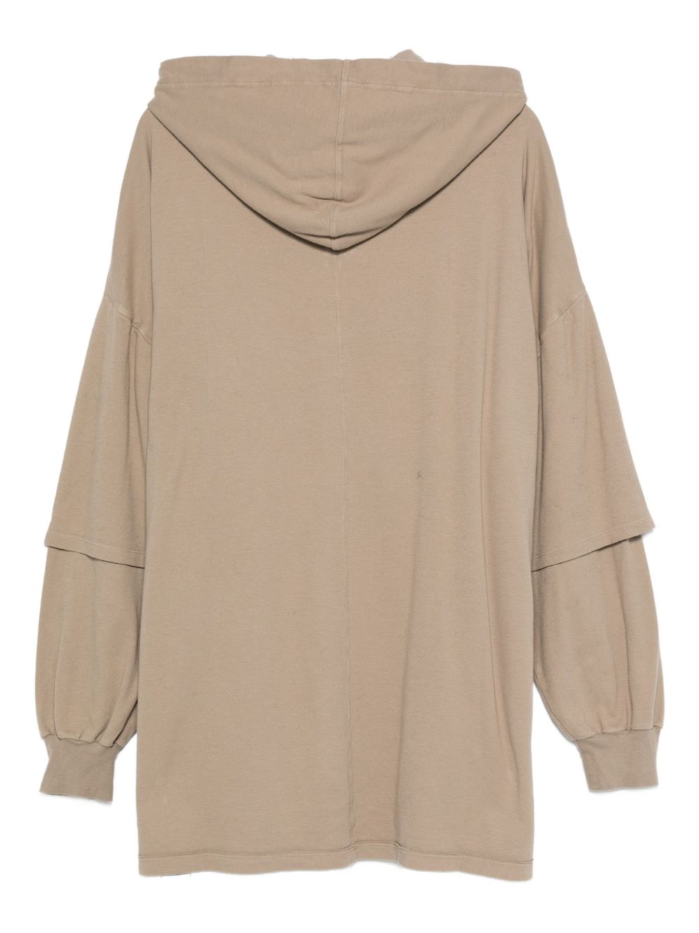 Rick Owens Drkshdw Tommy Hustler Hoodie In Animal Print