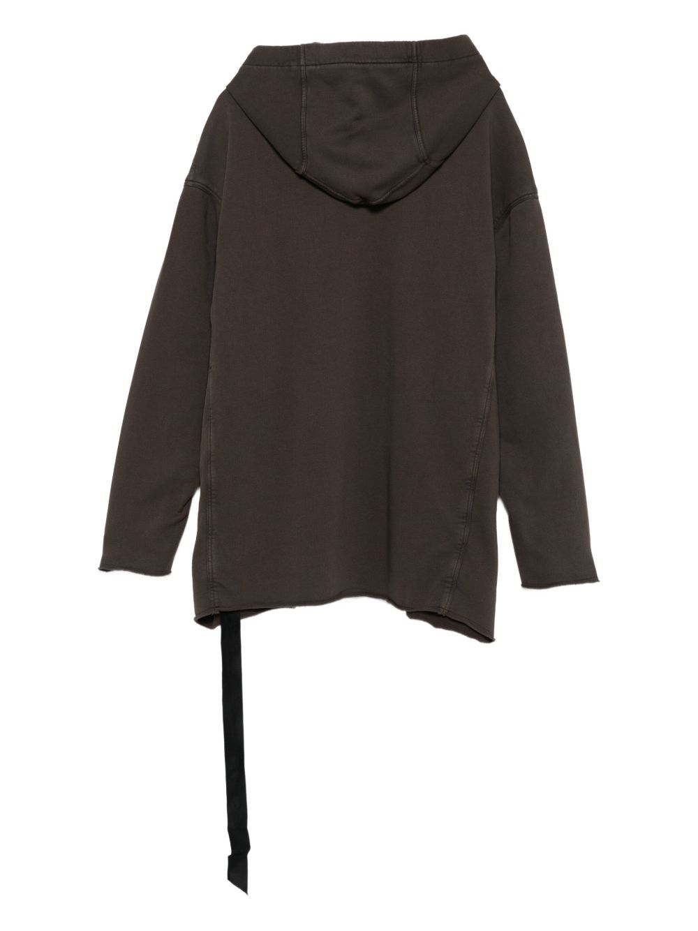 Rick Owens Drkshdw Peter Hoodie In Gray