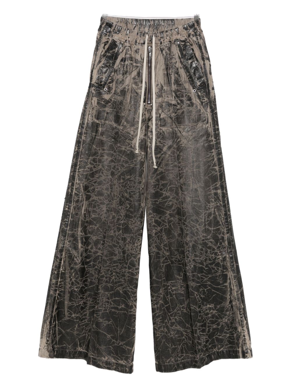Rick Owens Drkshdw Geth Belas Pants In Gray