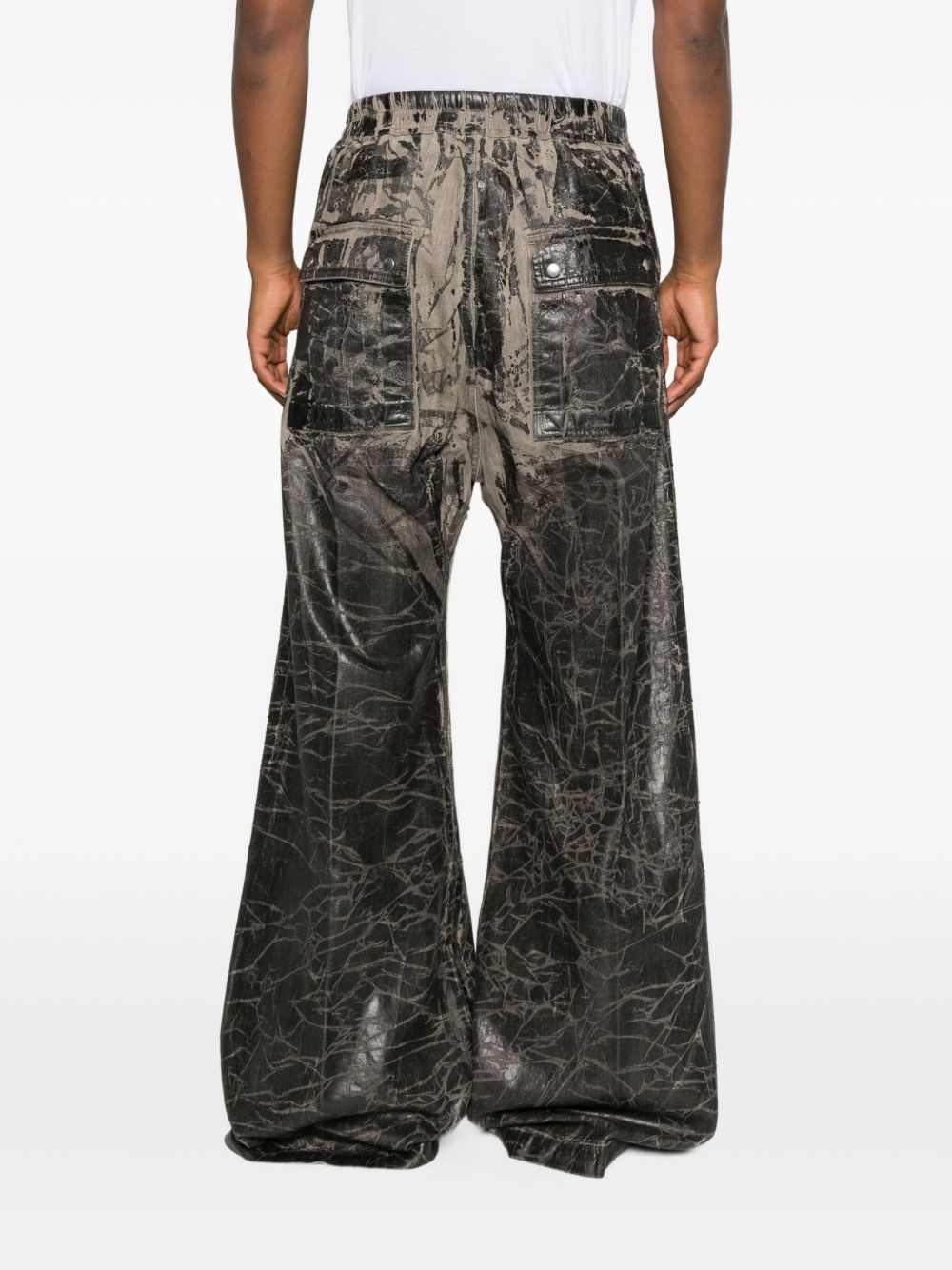 Rick Owens Drkshdw Geth Belas Pants In Gray
