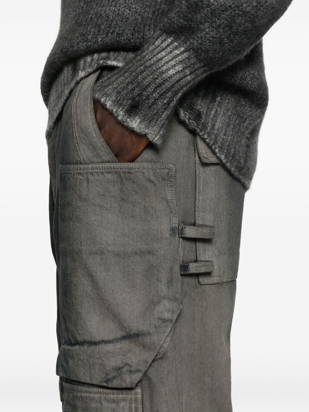 Rick Owens Stefan Cargo Pants In Multi