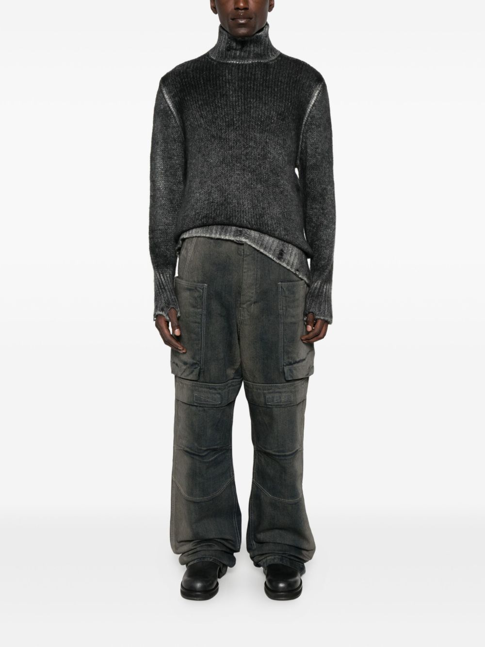 Rick Owens Stefan Cargo Pants In Multi