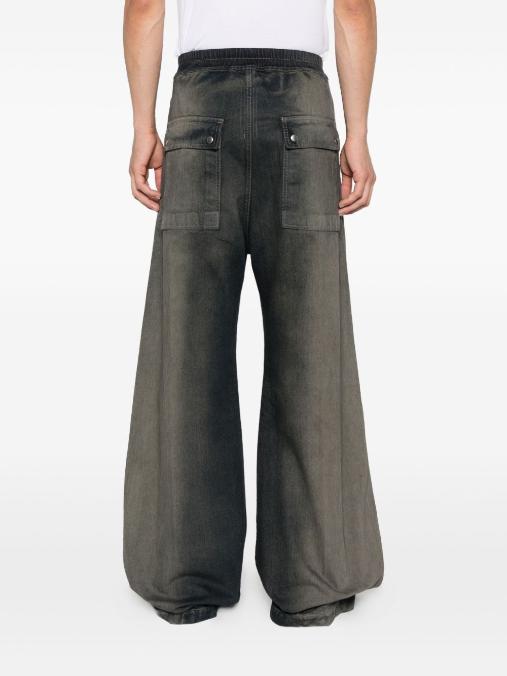 Rick Owens Wide Bela Oants In Multi